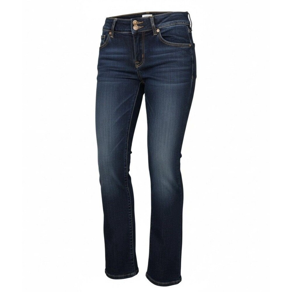 Hudson Jeans Beth Baby Boot Cut Dark Wash Womens Size 28 Anthropologie
